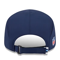 Casquette ajustable New Era bleu marine Tennessee Titans 2025 Sideline Runner pour homme