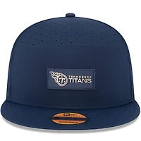 Casquette snapback 9FIFTY bleu marine Tennessee Titans 2025 pour homme New Era
