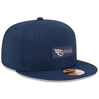 Casquette snapback 9FIFTY bleu marine Tennessee Titans 2025 pour homme New Era