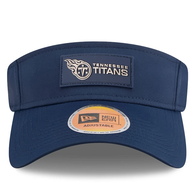 Visière latérale New Era bleu marine Tennessee Titans 2025 pour homme
