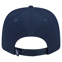 Casquette extensible à bouton-pression 9SEVENTY Tennessee Titans New Era bleu marine pour homme