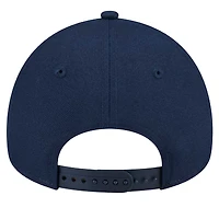 Men's New Era  Navy Tennessee Titans A-Frame 9FORTY Adjustable Hat