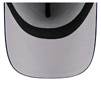 Men's New Era  Navy Tennessee Titans A-Frame 9FORTY Adjustable Hat