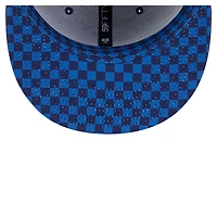Men's New Era Navy Tennessee Titans Checkered 59FIFTY Fitted Hat