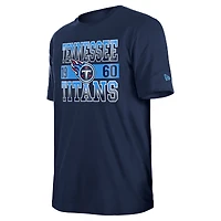 T-shirt bleu marine Tennessee Titans City Team pour homme de New Era