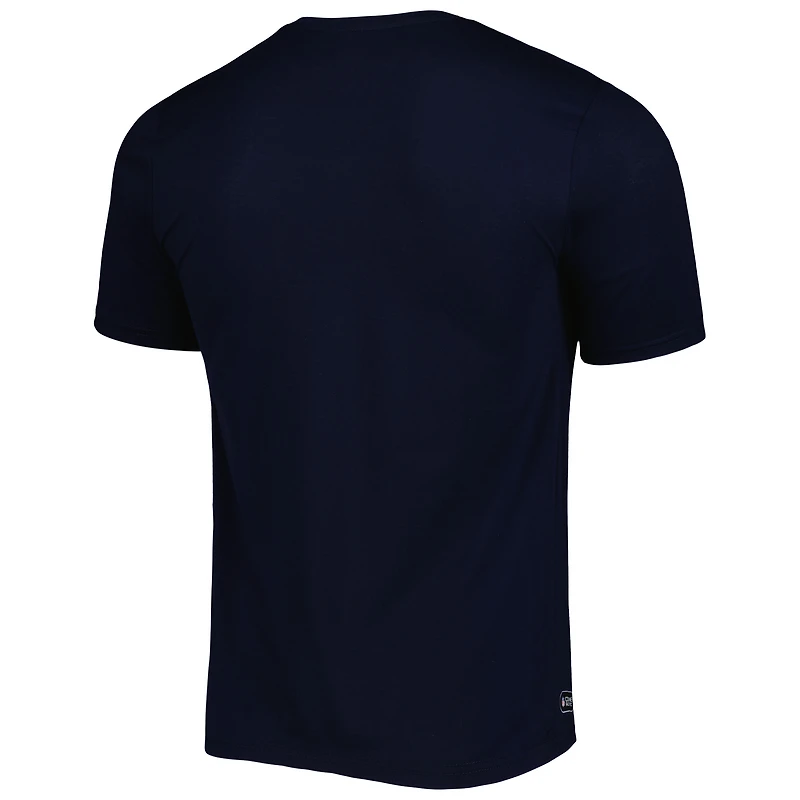 OST TITAN NAVY NFL 22 LOGO BALL SS DRI TEK CTN TEE TEEMENSCR