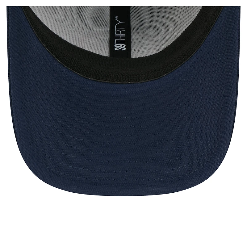 Men's New Era  Navy Tennessee Titans Core Team 39THIRTY Flex Hat