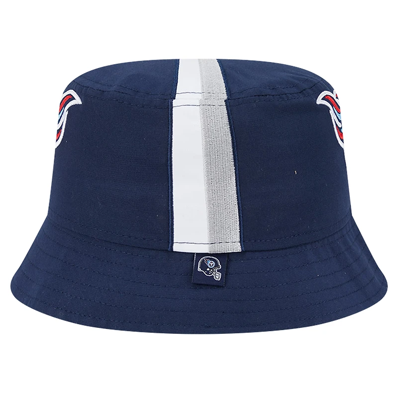 Men's New Era Navy Tennessee Titans Helmet Bucket Hat