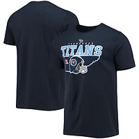 T-shirt New Era bleu marine Tennessee Titans Local Pack pour homme