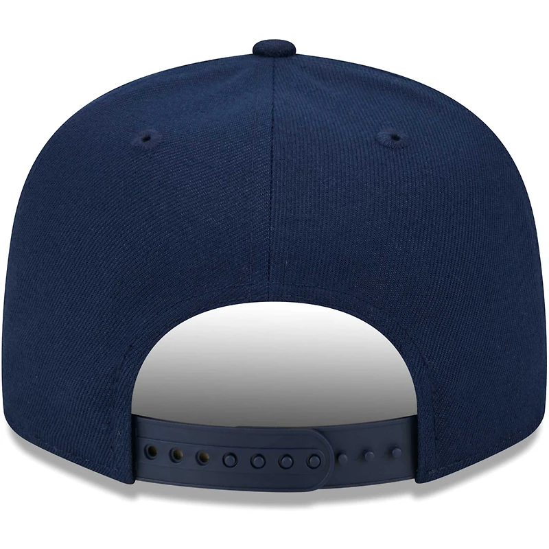 Casquette Snapback 9FIFTY Main Script des Tennessee Titans New Era pour homme, bleu marine