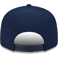 Casquette Snapback 9FIFTY Main Script des Tennessee Titans New Era pour homme, bleu marine
