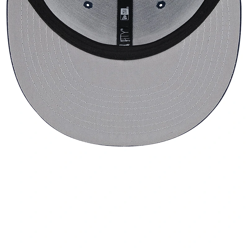 Casquette Snapback 9FIFTY Main Trucker New Era pour hommes des Tennessee Titans bleu marine