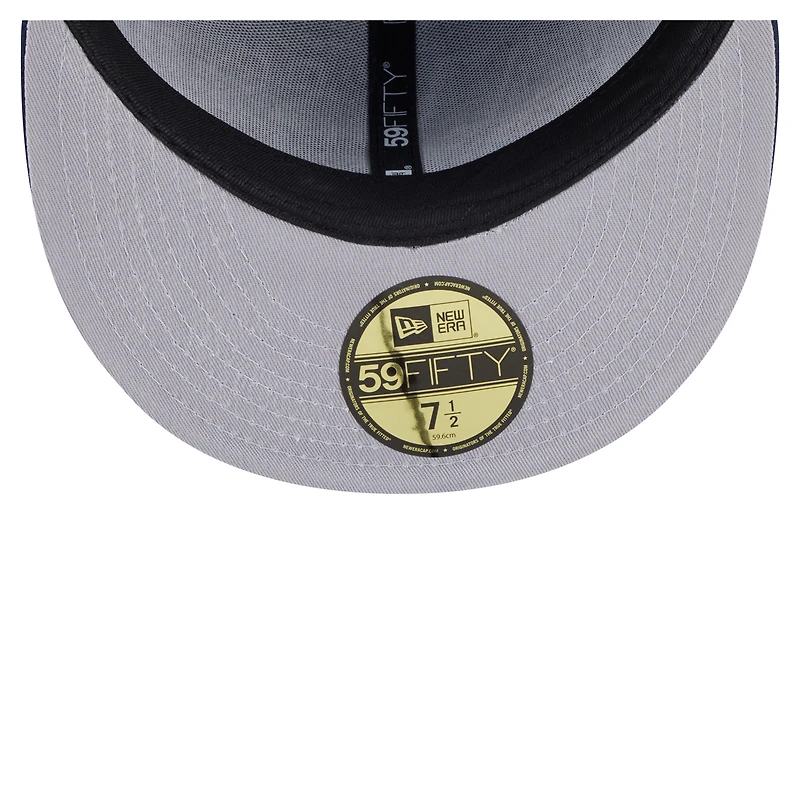 Casquette ajustée surdimensionnée 59FIFTY bleu marine des Titans du Tennessee pour homme de New Era