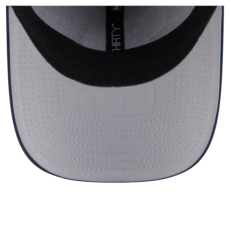 Casquette perforée 39THIRTY Flex bleu marine des Tennessee Titans de New Era pour homme