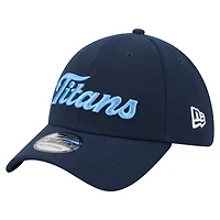 Casquette New Era Flex 39THIRTY bleu marine Tennessee Titans pour homme