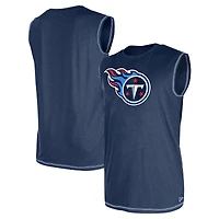Débardeur New Era bleu marine Tennessee Titans pour hommes