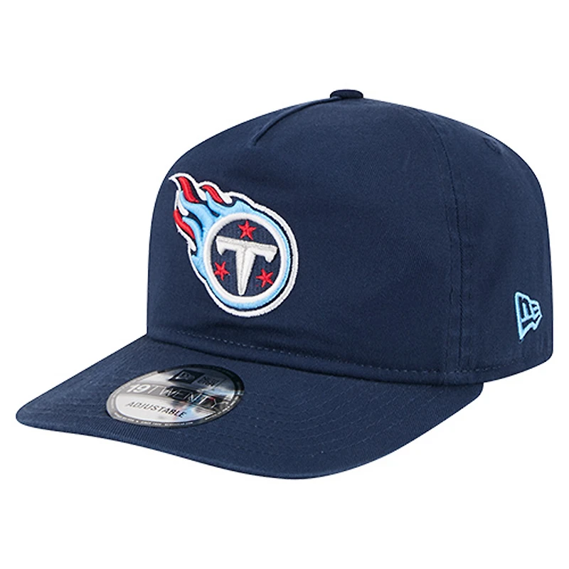 Casquette ajustable New Era bleu marine Tennessee Titans Team 19TWENTY pour homme