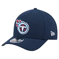 Casquette ajustable 9FORTY M-Crown bleu marine pour homme, collection équipe des Titans du Tennessee, New Era