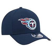 Casquette ajustable 9FORTY M-Crown bleu marine pour homme, collection équipe des Titans du Tennessee, New Era