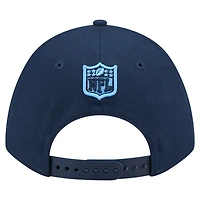 Casquette ajustable 9FORTY M-Crown bleu marine pour homme, collection équipe des Titans du Tennessee, New Era