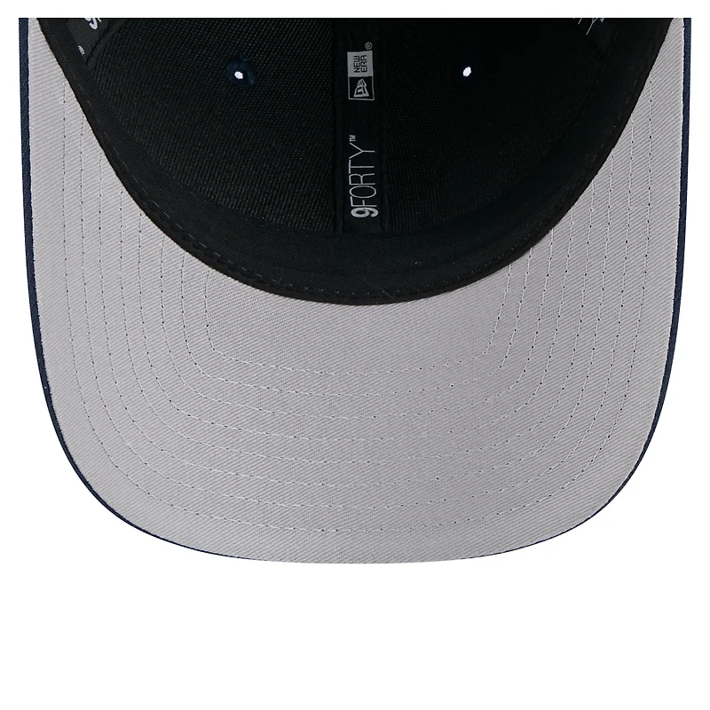 Casquette ajustable 9FORTY M-Crown bleu marine pour homme, collection équipe des Titans du Tennessee, New Era