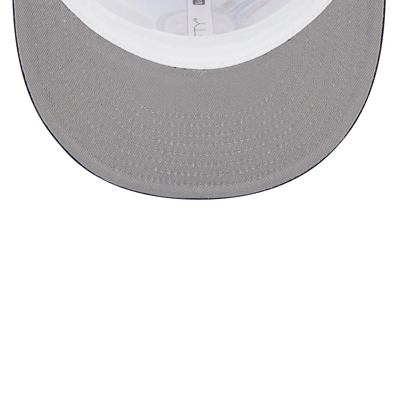 Casquette snapback 9FIFTY pour homme Tennessee Titans Tear Trucker New Era bleu marine