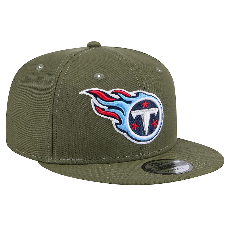 Casquette à visière plate 9FIFTY Tennessee Titans de New Era pour homme
