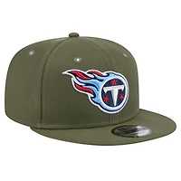 Casquette à visière plate 9FIFTY Tennessee Titans de New Era pour homme