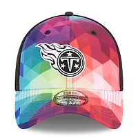 Casquette flexible NFL Crucial Catch 39THIRTY New Era pour hommes, rose, Tennessee Titans 2023