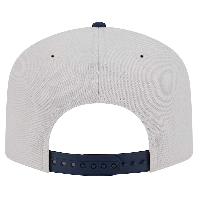 Men's New Era Stone Tennessee Titans Decent 9FIFTY A-Frame Snapback Hat