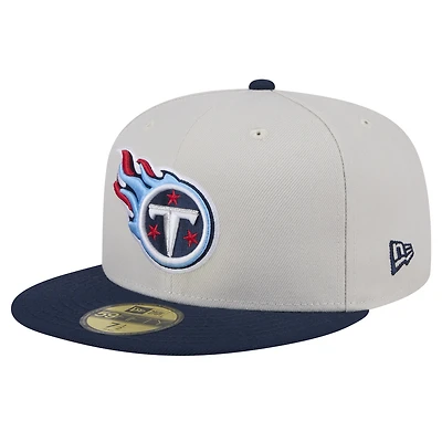 Casquette ajustée 59FIFTY New Era Tennessee Titans Stoney pour hommes