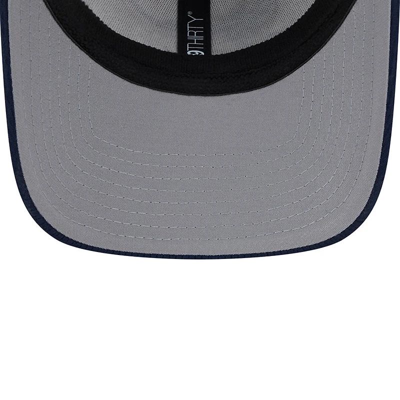 Men's New Era  White/Navy Tennessee Titans 2023 Sideline 39THIRTY Flex Hat