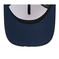 Men's New Era  White/Navy Tennessee Titans 2025 NFL Training Camp A-Frame 9FORTY Adjustable Hat