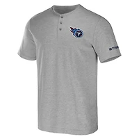 Men's NFL x Darius Rucker Collection by Fanatics Heather Gray Tennessee Titans Henley T-Shirt