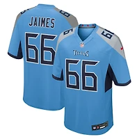 Maillot Nike Brenden Jaimes bleu poudre pour homme, équipe des Titans du Tennessee