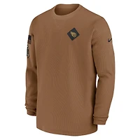 Men's Nike Brown Tennessee Titans Salute to Service Pullover Sweatshirt