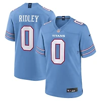 Men's Nike Calvin Ridley Light Blue Tennessee Titans Game Jersey