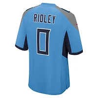 Maillot Nike Calvin Ridley bleu clair pour homme des Titans du Tennessee