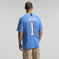 Men's Nike Cameron Ward White Tennessee Titans Vapor F.U.S.E. Sewn Down Limited Jersey