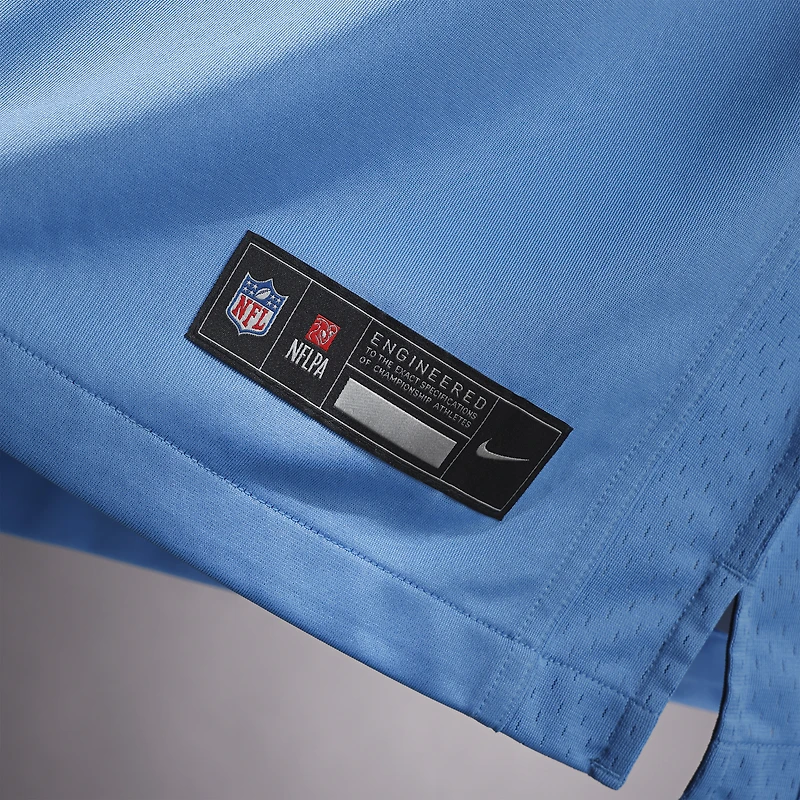 Men's Nike Carnell Tate Light Blue Tennessee Titans 2026 NFL Draft First Round Pick No. 4 Team Game Jersey