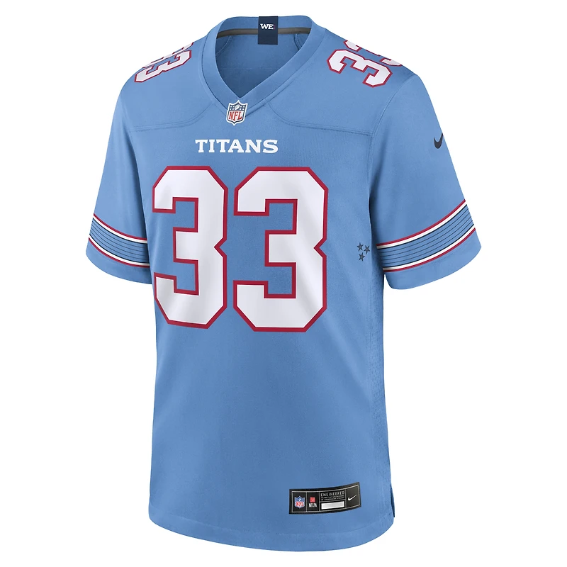 Men's Nike Cedric Gray Light Blue Tennessee Titans Game Jersey