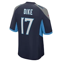 Maillot Nike Chimere Dike bleu marine pour homme des Titans du Tennessee