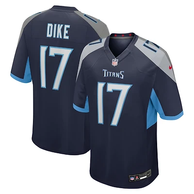 Maillot Nike Chimere Dike bleu marine pour homme des Titans du Tennessee