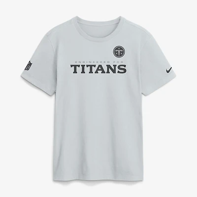 T-shirt Nike Dri-FIT gris Tennessee Titans pour homme