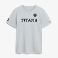 T-shirt Nike Dri-FIT gris Tennessee Titans pour homme