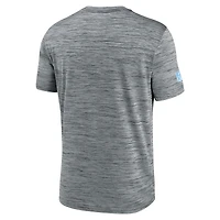 T-shirt Nike gris Tennessee Titans Sideline Velocity Dri-FIT pour homme
