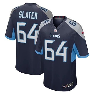 Maillot Nike Jackson Slater bleu marine pour homme des Titans du Tennessee