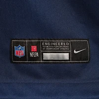 Men's Nike JC Latham Navy Tennessee Titans  Player Game Jersey