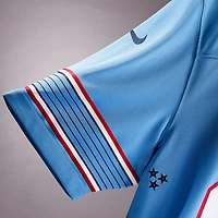 Men's Nike Keldric Faulk Light Blue Tennessee Titans Team Game Jersey
