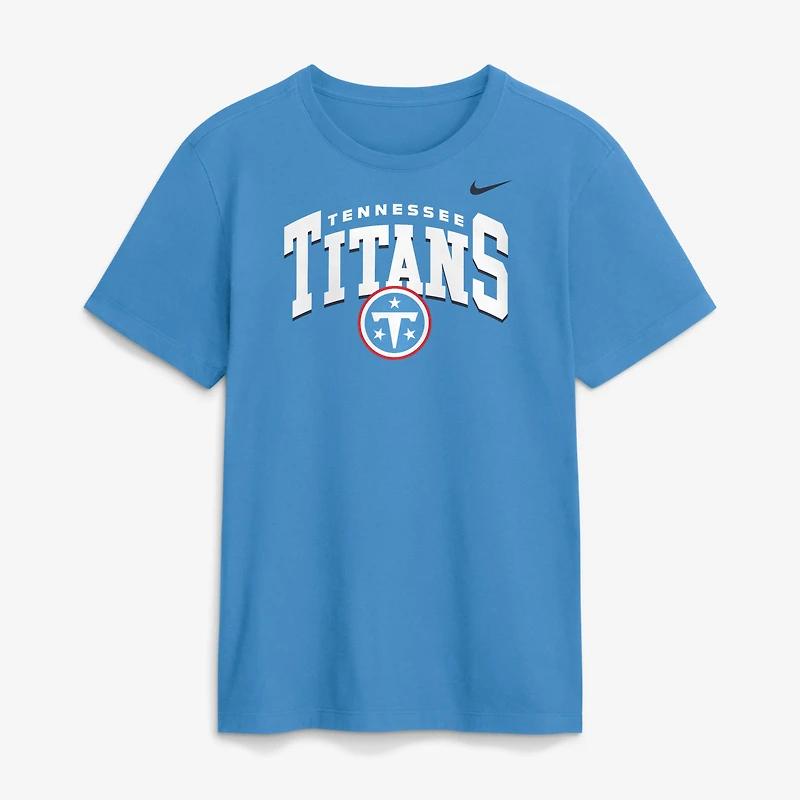 T-shirt Nike Edge Enforcer bleu clair pour homme, Tennessee Titans